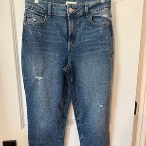 M Jeans by Maurices High Rise Slim Straight Ankle Woman's Jeans Sz. 8